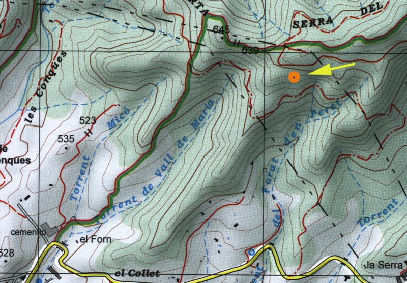 Paré, forat d'en